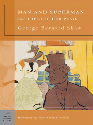 cover image of Man and Superman and Three Other Plays (Barnes & Noble Classics Series)